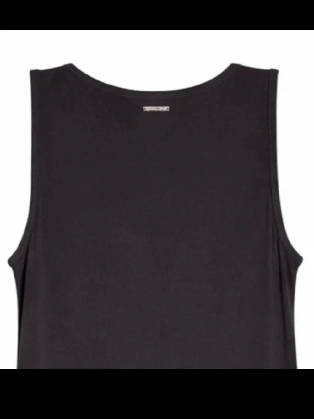 Michael Kors Sleeveless Pleated Hem Shift Dress Women Black M Wedding Guest